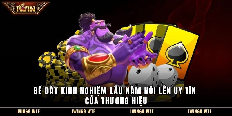 Bề dày kinh nghiệm lâu năm nói lên uy tín của thương hiệu