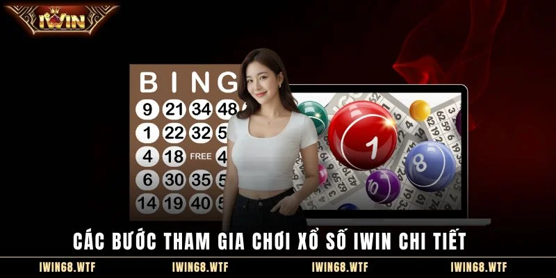Các bước tham gia chơi xổ số IWIN chi tiết