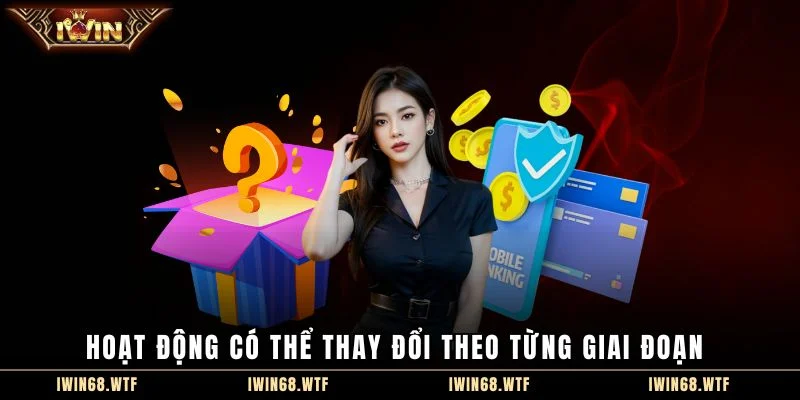 Hoạt động có thể thay đổi theo từng giai đoạn