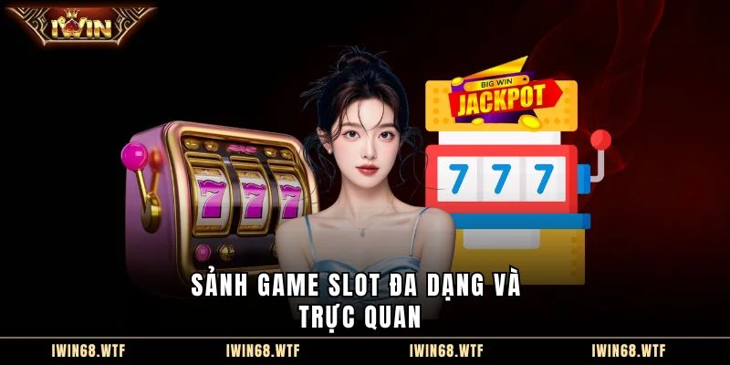 Sảnh game slot đa dạng và trực quan